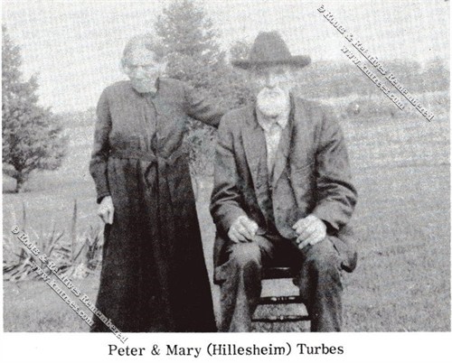 Peter and Maria Josephine (Hillesheim) Turbes Peter and Maria Josephine (Hillesheim) Turbes